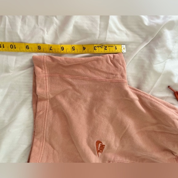 Nike Just do It Shorts Sweats Peach Men’s Size Small Embroidered Drawstring - Picture 6 of 6